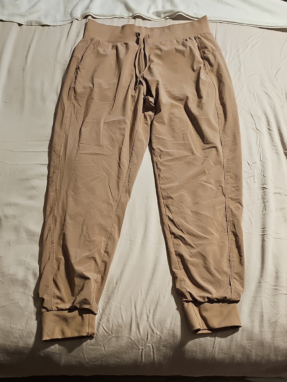 all in motion Women's Tan Track Joggers
